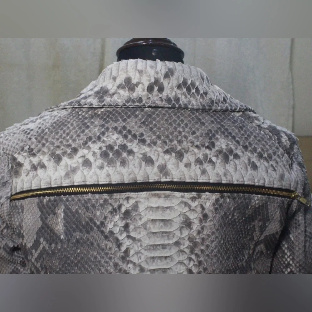 Handmade Genuine King Python Snake Jacket!! - Picture 3 of 16